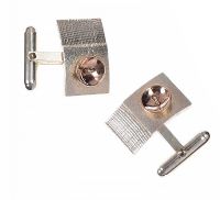 STERLING SILVER CUFFLINKS at Ross's Online Art Auctions