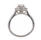 ERNEST JONES 18CT WHITE GOLD AND DIAMOND RING at Ross's Online Art Auctions