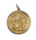 9CT GOLD MOUNTED FULL SOVEREIGN at Ross's Online Art Auctions