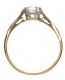 18CT GOLD AND PLATINUM DIAMOND RING at Ross's Online Art Auctions