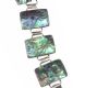 SILVER AND ABALONE SHELL BRACELET at Ross's Online Art Auctions