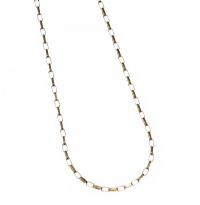 9CT GOLD ELONGATED LINK CHAIN at Ross's Online Art Auctions
