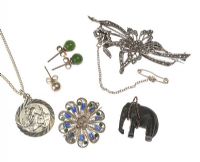SELECTION OF SILVER JEWELLERY at Ross's Online Art Auctions
