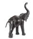 LEATHER ELEPHANT STOOL at Ross's Online Art Auctions
