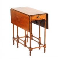 MAHOGANY GATE LEG TABLE at Ross's Online Art Auctions