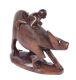 JAPANESE CARVED WOODEN FIGURE at Ross's Online Art Auctions