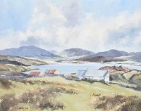 ATLANTIC DRIVE, DONEGAL by A.D. Johnston at Ross's Online Art Auctions