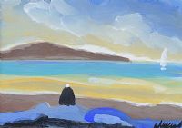 SUNSET, WEST OF IRELAND by Markey Robinson at Ross's Online Art Auctions