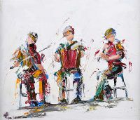 FIDDLERS THREE by J.P. Neeson at Ross's Online Art Auctions