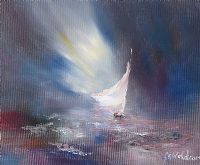THE WHITE SAIL by Carol Ann Waldron at Ross's Online Art Auctions