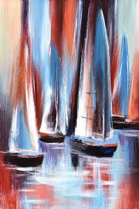 SAILBOATS by English School at Ross's Online Art Auctions