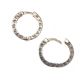 STERLING SILVER HOOP EARRINGS IN THE STYLE OF BULGARI at Ross's Online Art Auctions