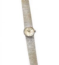 TISSOT 9CT WHITE GOLD LADY'S WRIST WATCH at Ross's Online Art Auctions