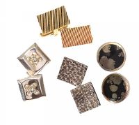 4 PAIRS OF MENS CUFFLINKS at Ross's Online Art Auctions