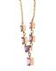 9CT GOLD NECKLACE SET WITH AMETHYST at Ross's Online Art Auctions