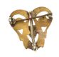 GOLD-TONE METAL BROOCH/CLIP at Ross's Online Art Auctions