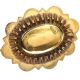 TWO VICTORIAN GOLD SHIELD BROOCHES, BOTH WITH KEEPSAKE COMPARTMENTS at Ross's Online Art Auctions