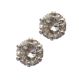 PAIR OF 18CT WHITE GOLD AND DIAMOND STUD EARRINGS at Ross's Online Art Auctions