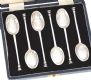 CASED SILVER SPOONS at Ross's Online Art Auctions