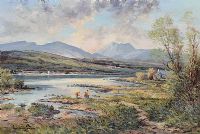 THE MOURNES by William Cunningham at Ross's Online Art Auctions