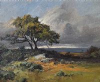 A CHEVIOT MOOR by Frank Thomas Carter at Ross's Online Art Auctions