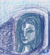 HEAD OF A GIRL by Gerard Dillon at Ross's Online Art Auctions