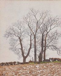 AUTUMN TREES, COUNTY ANTRIM by Cyril Walter Bion at Ross's Online Art Auctions