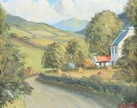 ROAD IN THE GLENS by J.J. O'Neill at Ross's Online Art Auctions