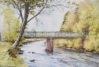 BETTS BRIDGE, AGIVEY RIVER, AGHADOWEY by Aylmer E. Armstrong UWS at Ross's Online Art Auctions