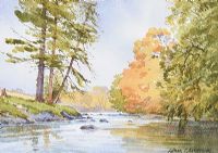 AUTUMN ROVER, AGIVEY, AGHADOWEY by Aylmer E. Armstrong UWS at Ross's Online Art Auctions