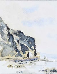 BLACK ARCH, LARNE by William Lindsay at Ross's Online Art Auctions