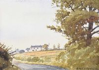 FARM LOGUESTOWN ROAD, COLERAINE by Aylmer E. Armstrong UWS at Ross's Online Art Auctions