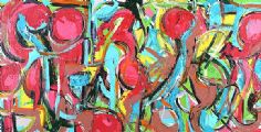 ABSTRACT EXPRESSION by Gerald G. Beattie at Ross's Online Art Auctions