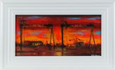 SAMSON AND GOLIATH by John Stewart at Ross's Online Art Auctions
