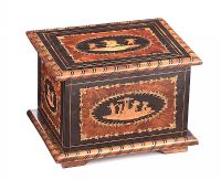 INLAID CIGARETTE BOX at Ross's Online Art Auctions