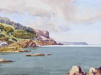 COUNTY ANTRIM COAST by Samuel McLarnon UWS at Ross's Online Art Auctions