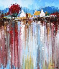 REFLECTIONS OF SPRING by Patrick Bateman at Ross's Online Art Auctions