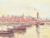 SIROCCO WORKS, BELFAST by R. Mulree at Ross's Online Art Auctions