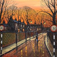 HITTING THE SPEED LIMIT by James Downie at Ross's Online Art Auctions
