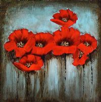 POPPIES by English School at Ross's Online Art Auctions