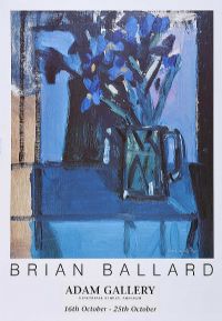 ADAM GALLERY EXHIBITION POSTER by Brian Ballard RUA at Ross's Online Art Auctions