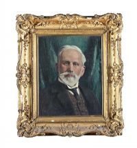 PORTRAIT OF A GENTLEMAN by James Sinton Sleator RHA at Ross's Online Art Auctions