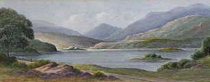 LAKES OF KILLARNEY by George W.  Morrison at Ross's Online Art Auctions