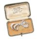 1950'S PLATINUM AND DIAMOND BOW BROOCH at Ross's Online Art Auctions