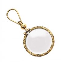 GOLD-TONE MAGNIFY GLASS at Ross's Online Art Auctions