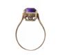 14CT GOLD AMETHYST RING at Ross's Online Art Auctions