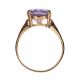 9CT GOLD AND CRYSTAL RING at Ross's Online Art Auctions