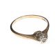 9CT GOLD AND DIAMOND SOLITAIRE RING at Ross's Online Art Auctions