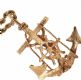 14CT GOLD ANCHOR AND ROPE-LINK CHAIN at Ross's Online Art Auctions