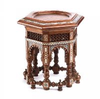 MOORISH OCCASIONAL TABLE at Ross's Online Art Auctions